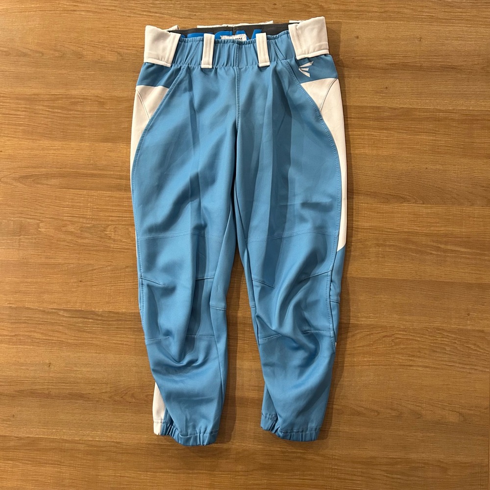 Easton Women Softball Baseball Pants Light Blue White Small 20.5/2023‎